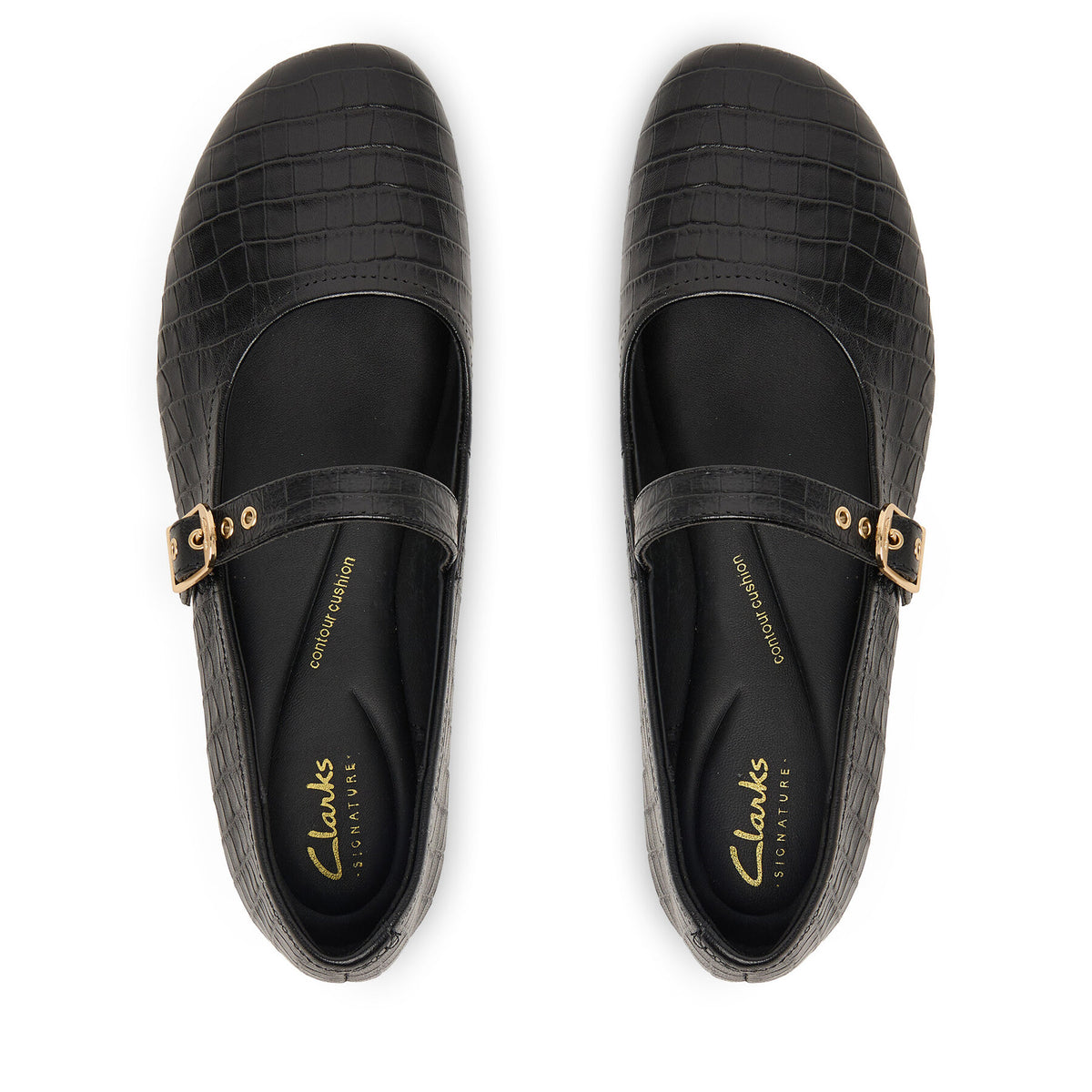 Clarks Балеринки Livia Jane 26320258 Черен
