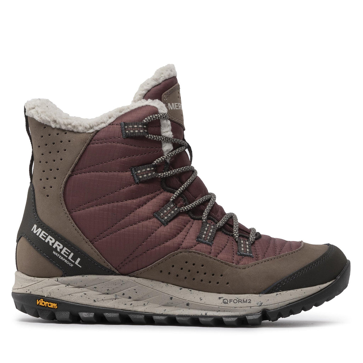 Merrell Апрески Antora Sneaker Boot Wp J066930 Бордо
