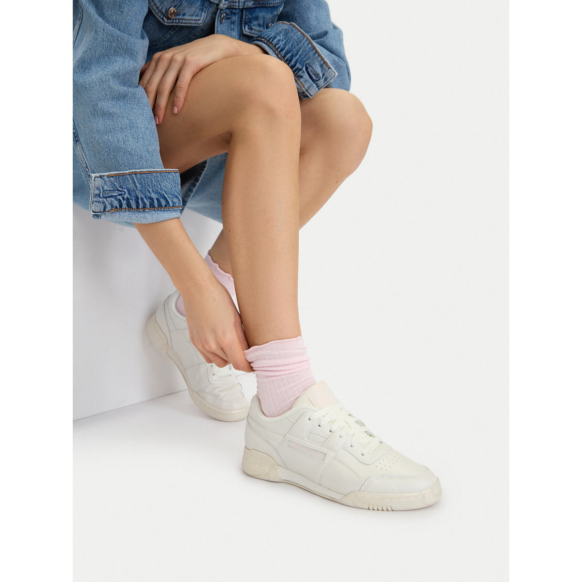 Reebok Сникърси EO-WORKOUT PLUS 100261764 Бял