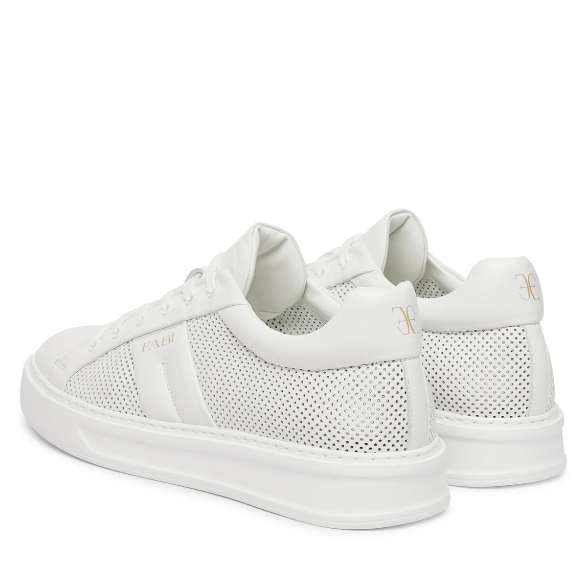 Fabi Сникърси FU0459.A10ZIPNBA100 Бял