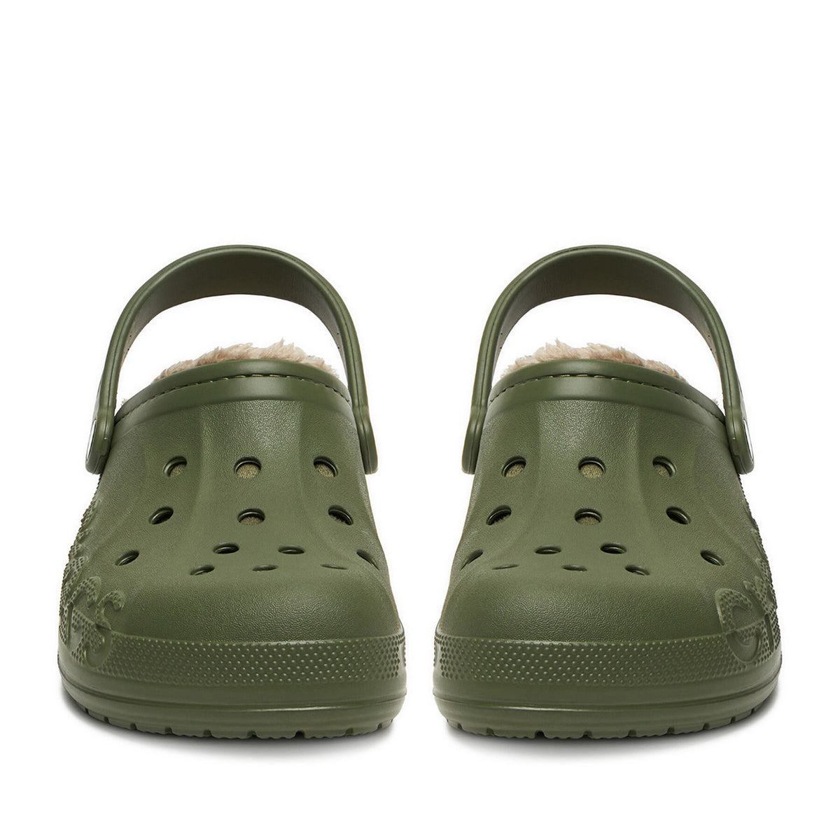 Crocs Чехли C-BAYA LINED CLOG 205969-3TC Зелен