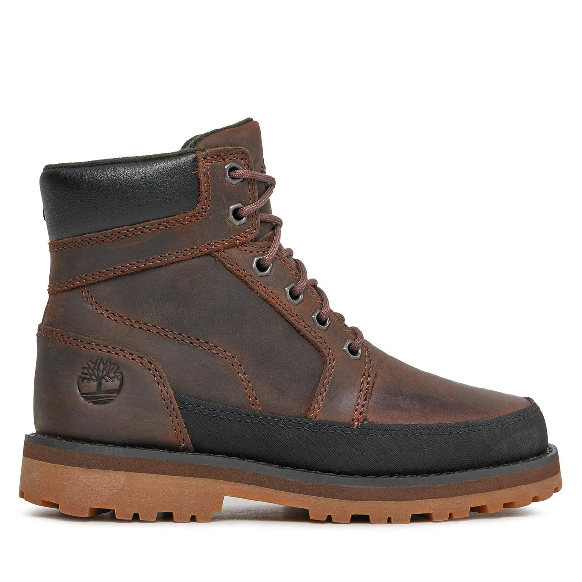 Timberland Туристически oбувки Courma Kid Boot W/ Rand TB0A5XHN9311 Кафяв