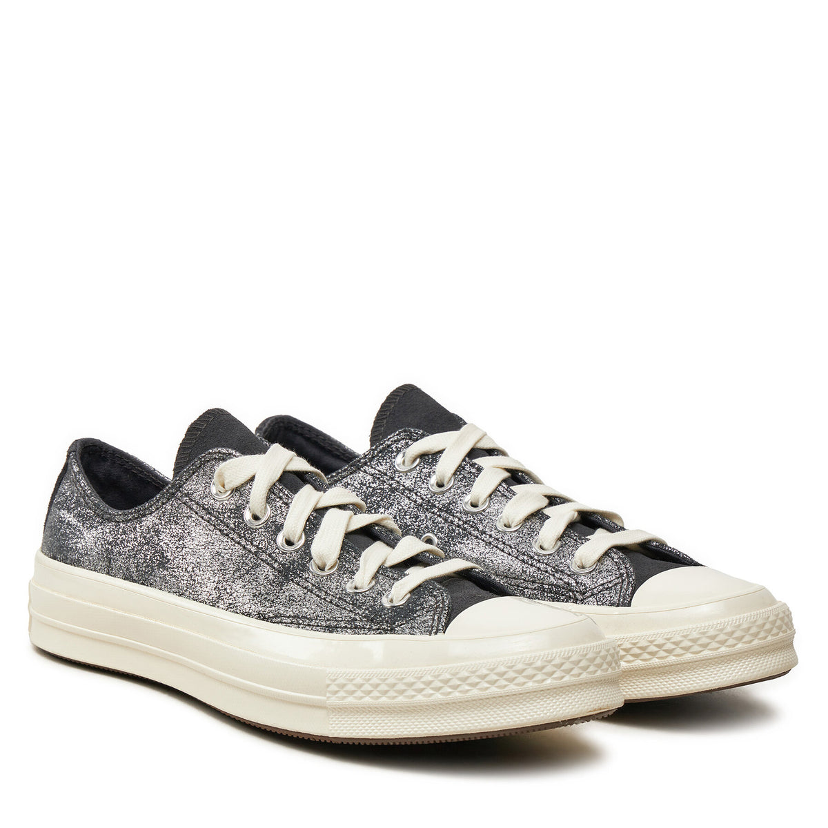 Converse Кецове Chuck 70 Suede Shimmer Ox A10379C Сив