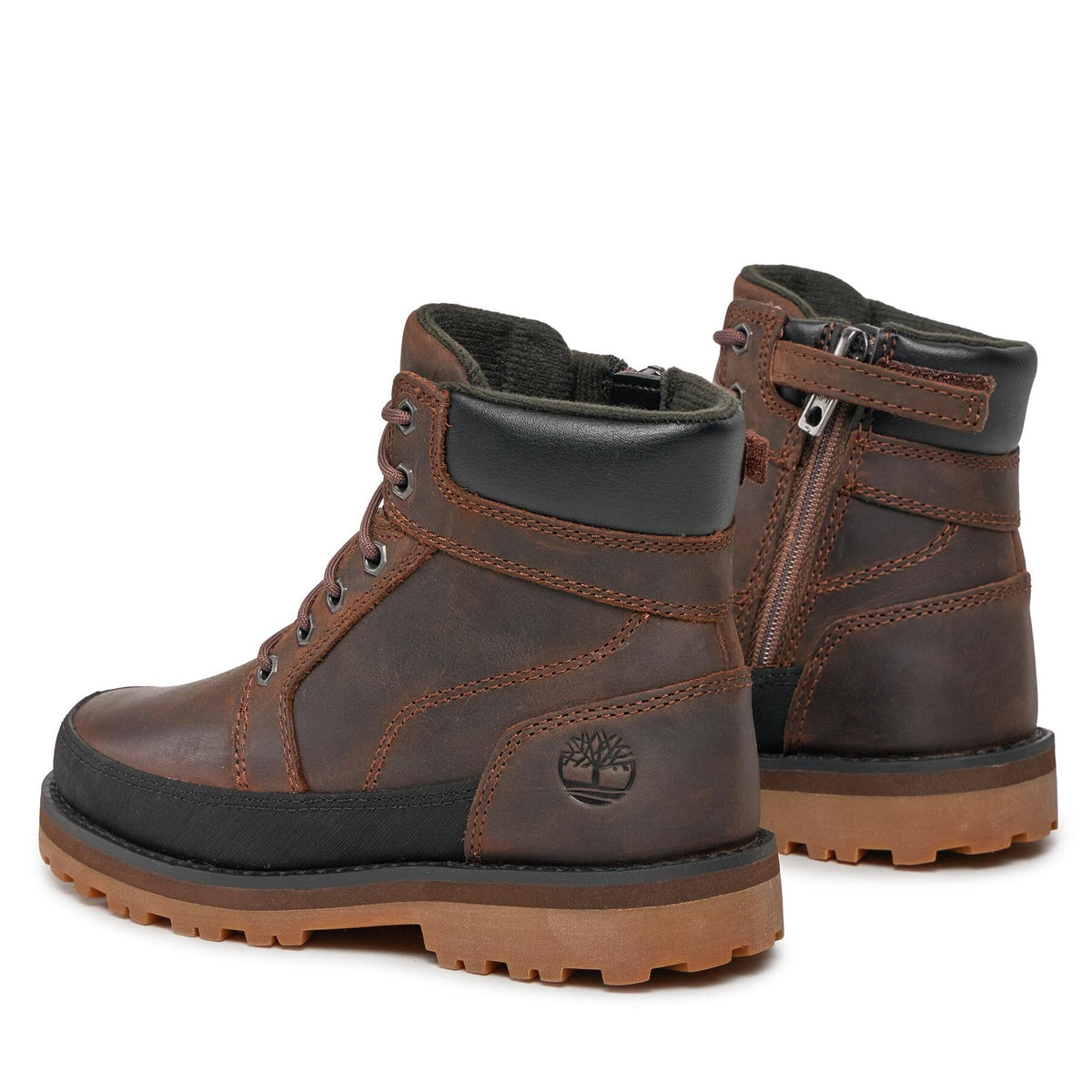 Timberland Туристически oбувки Courma Kid Boot W/ Rand TB0A5XHN9311 Кафяв