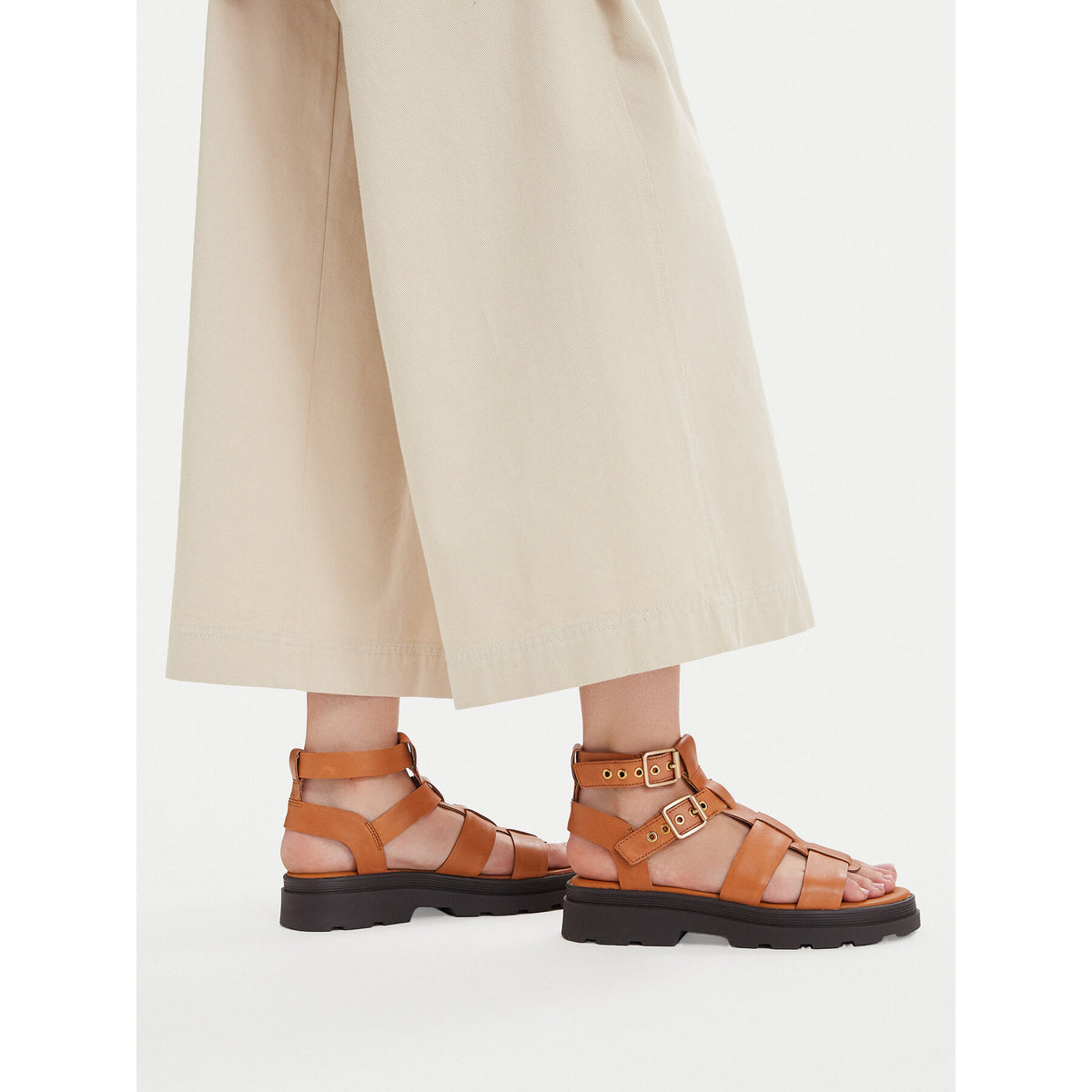Clarks Сандали Orinoco3 Cove 26186088 Кафяв