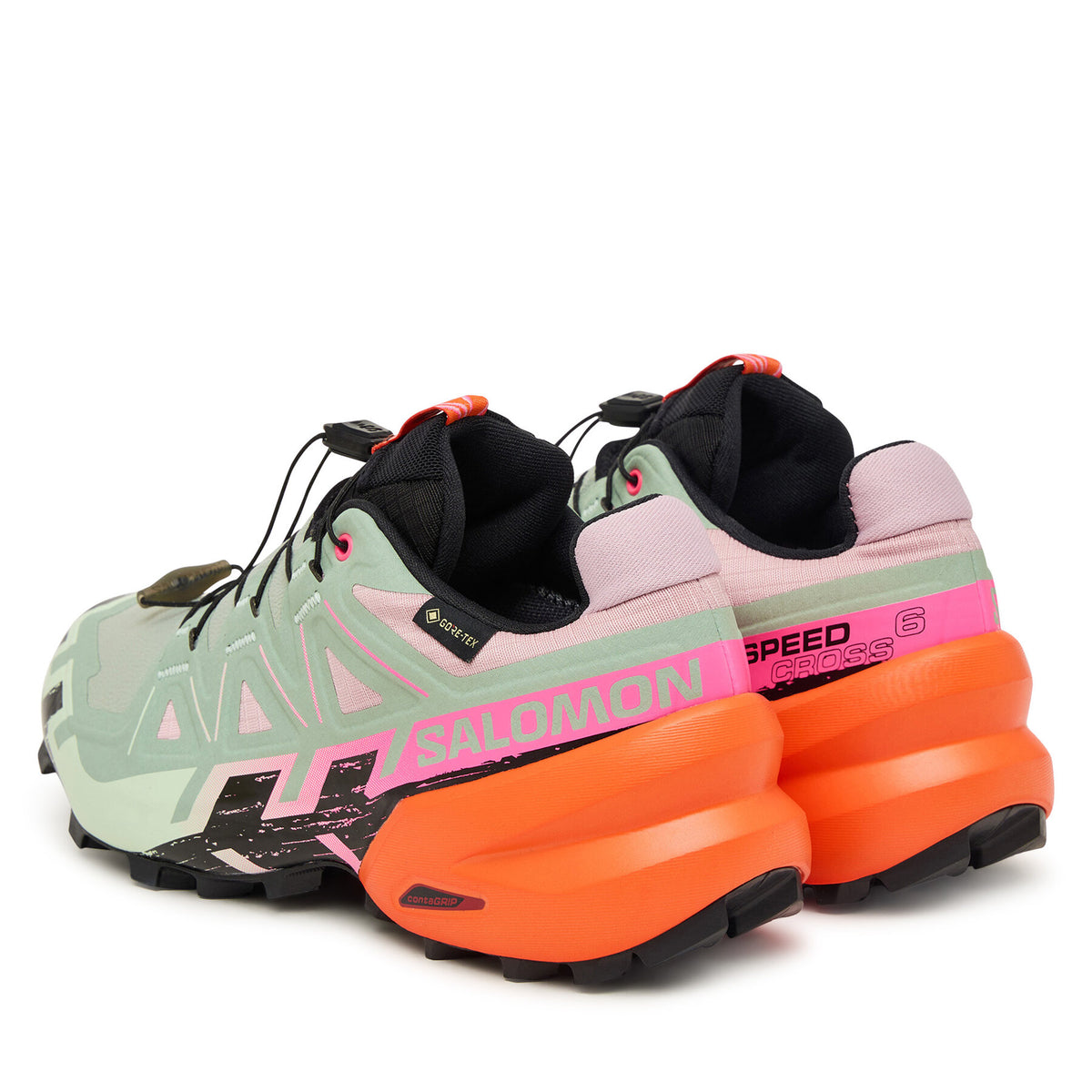 Salomon Туристически Speedcross 6 Gtx Icon L45486900 Светлозелен