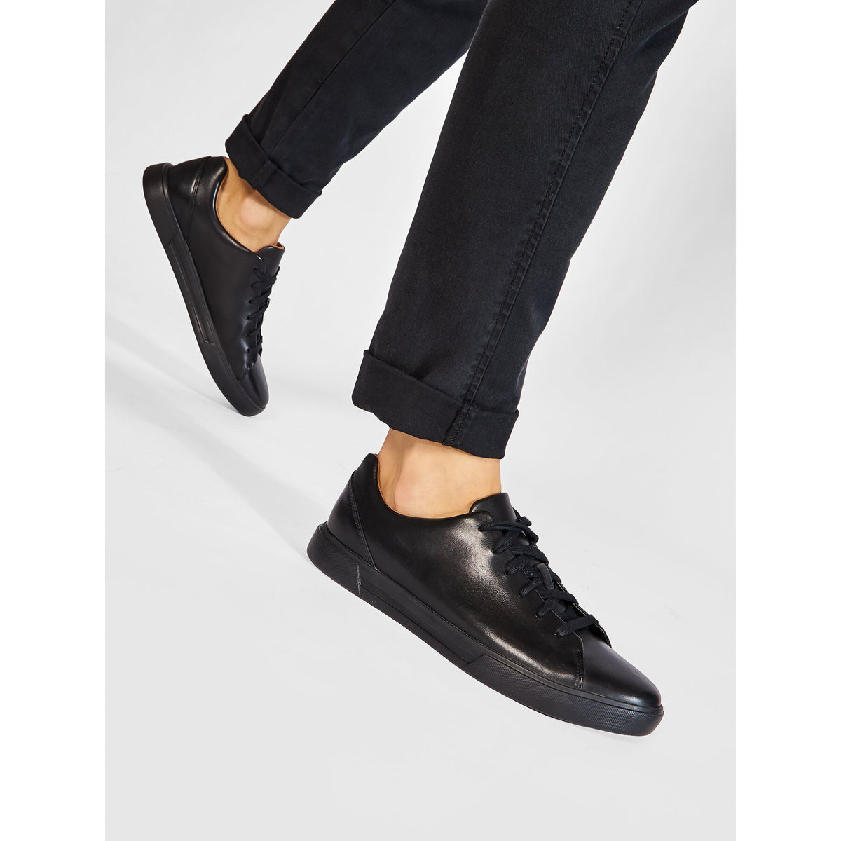 Clarks Сникърси Un Costa Lace 261449047 Черен