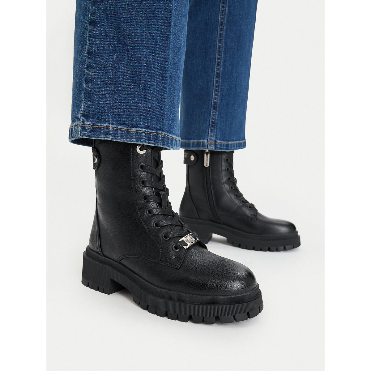 Nine West Зимни обувки CEO-HY25751-7 Черен