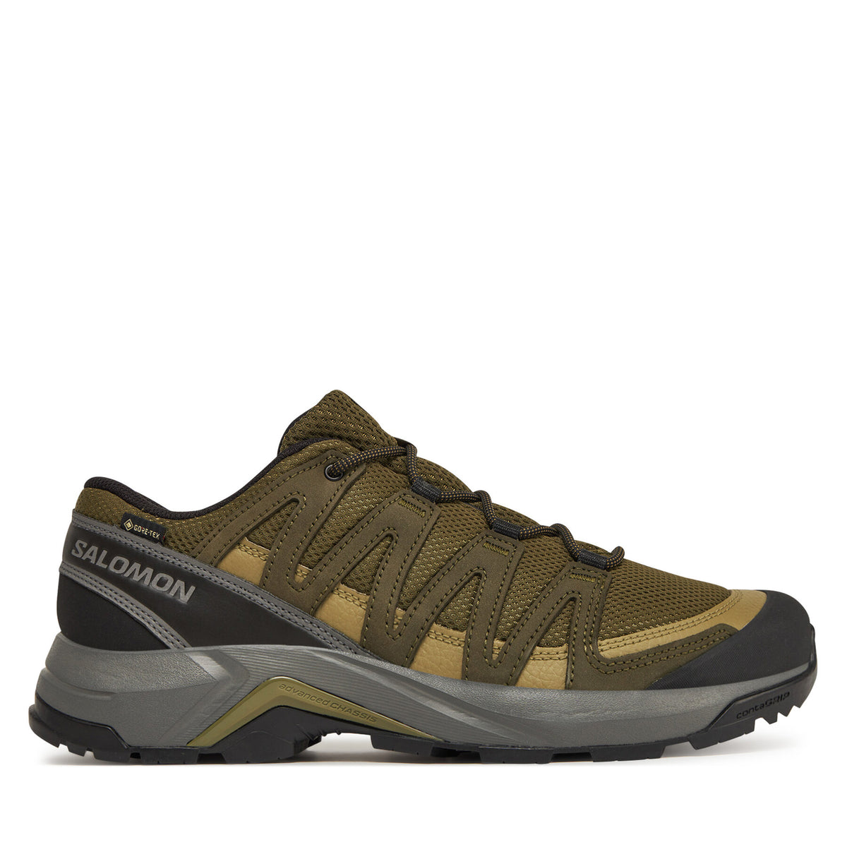 Salomon Туристически X-Adventure Recon Gore Tex L47813200 Каки