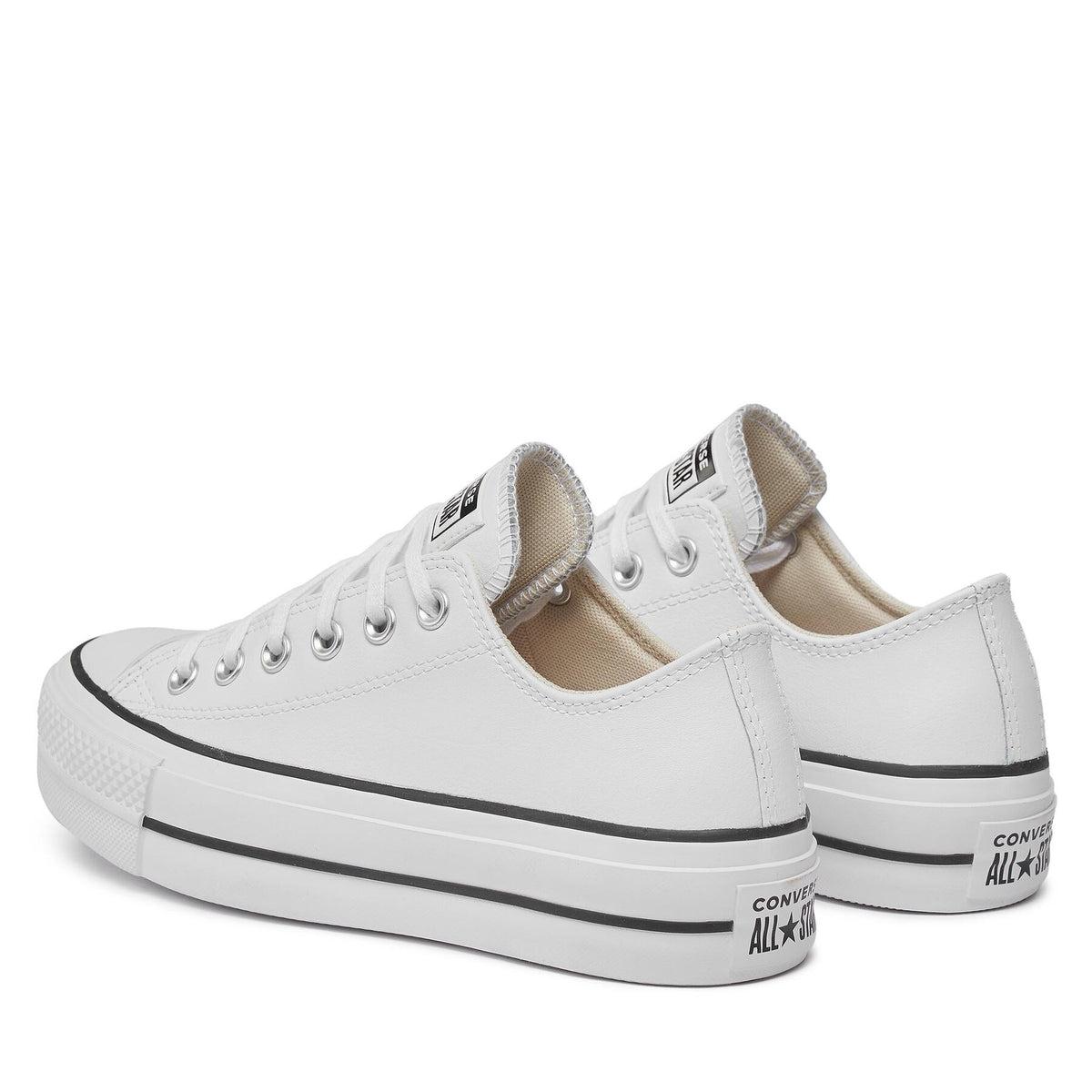 Converse Кецове Chuck Taylor All Star Lift Clean Ox 561680C Бял
