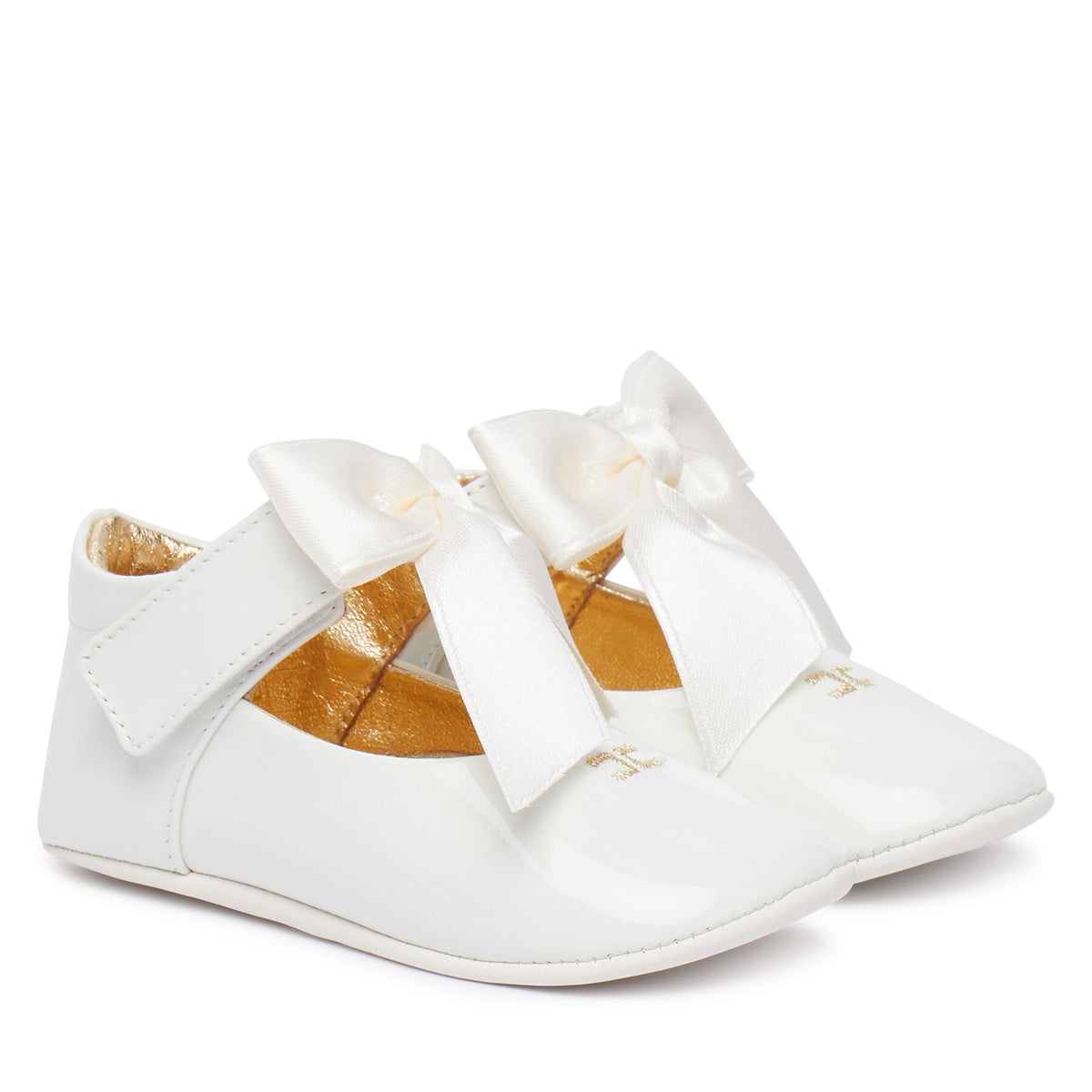 Elisabetta Franchi Бебешки обувки F0A3-E0610-1855 Бял