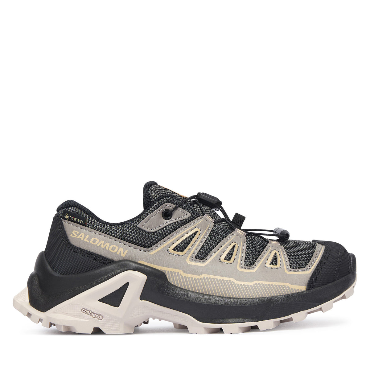 Salomon Туристически X Ultra GORE-TEX® J Hiking L45388600 Черен