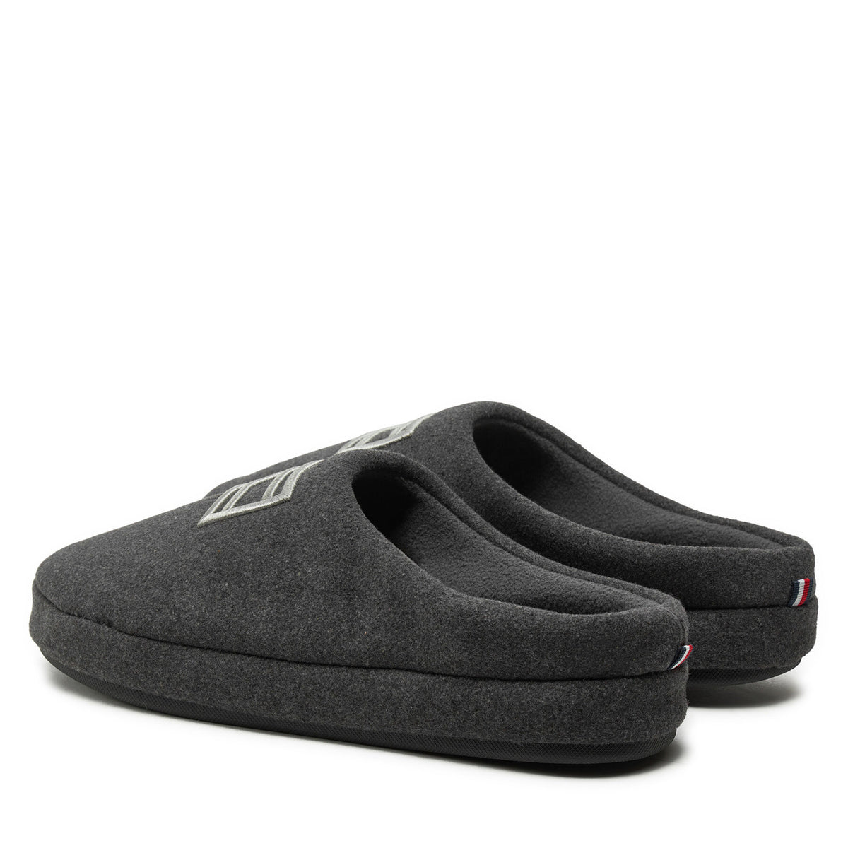 Tommy Hilfiger Пантофи Flag Warm Felt House Shoe FM0FM05227 Тъмносин