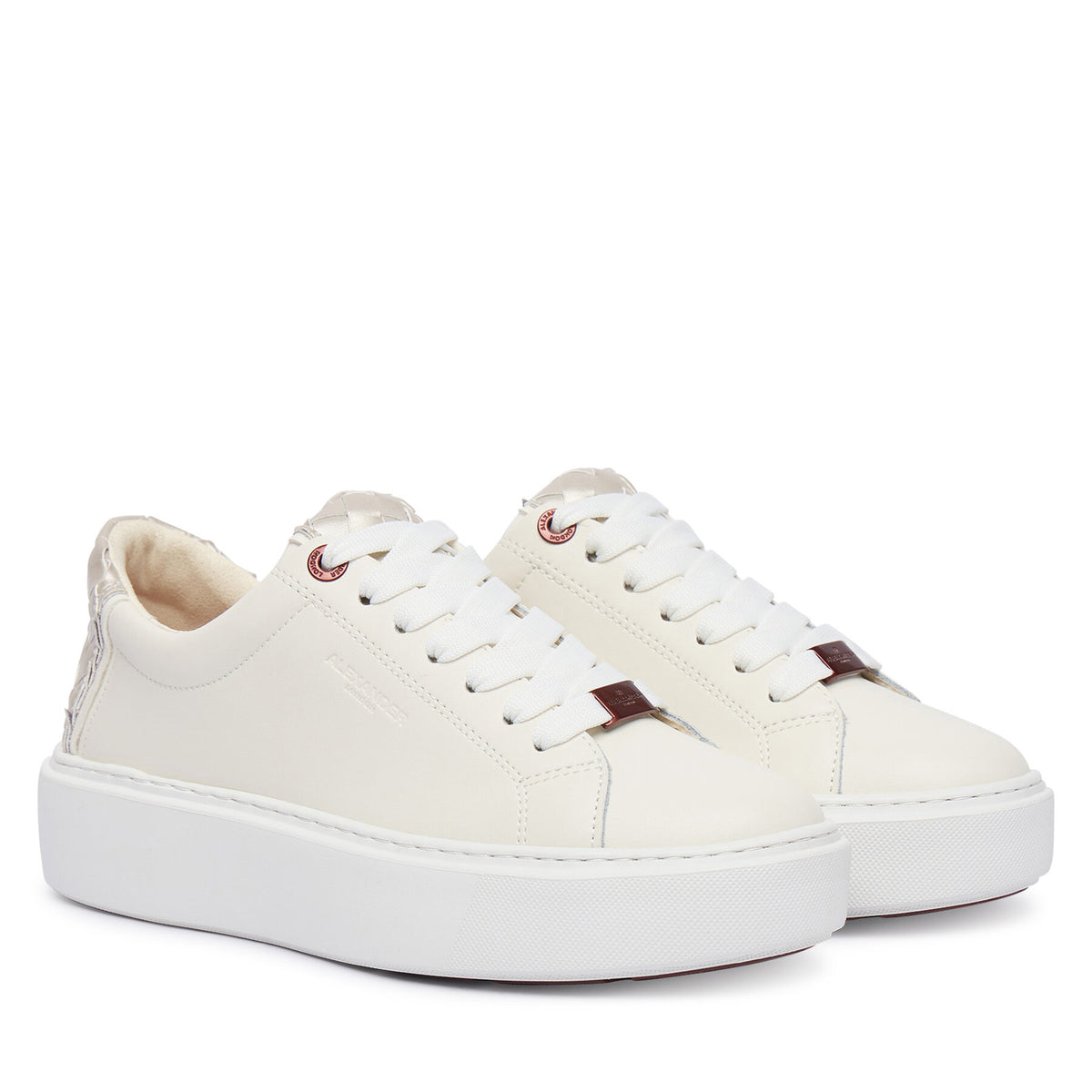 Alexander Smith Сникърси London High ALBDLHW 8411 Бял