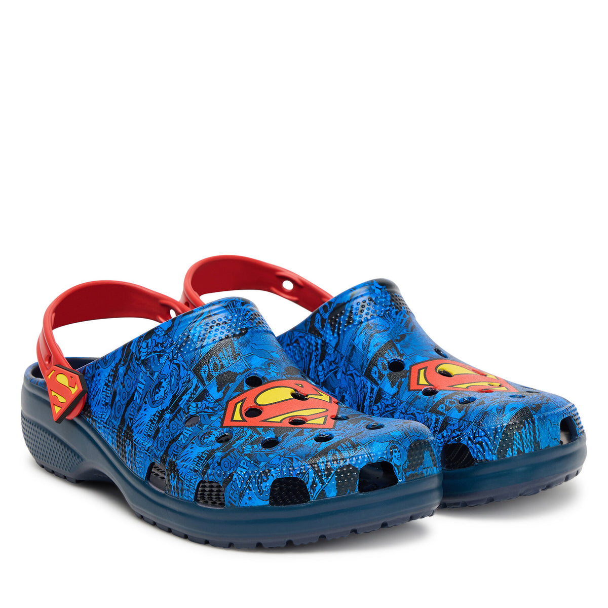 Crocs Чехли Superman Classic Clog 211131 Син