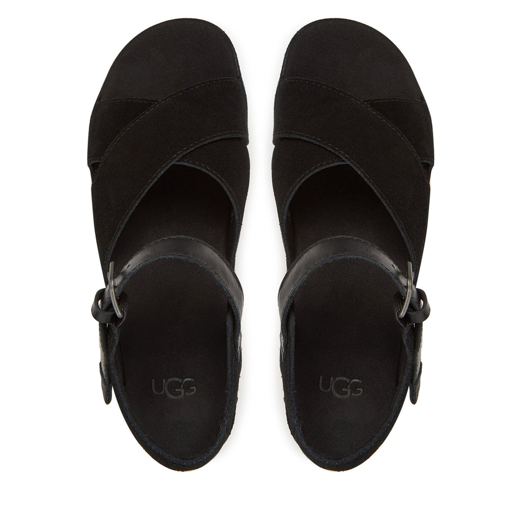 Ugg Еспадрили W Aubrey Ankle Strap 1167471 Черен