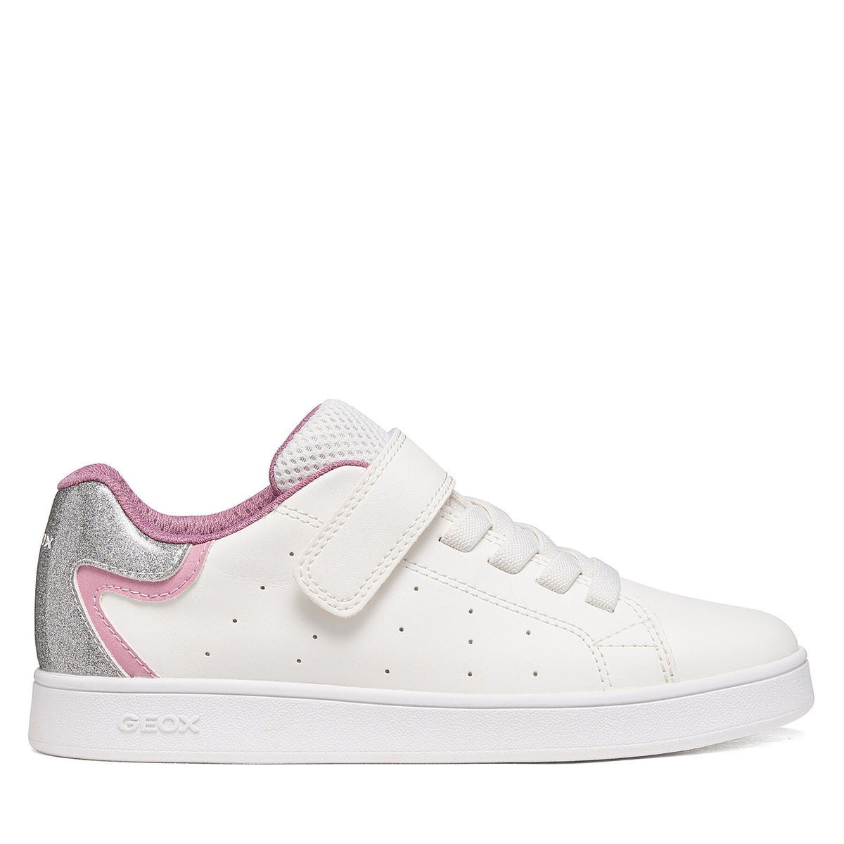 Geox Сникърси J Eclyper Girl J36LRA 0BCKC C1Z8Z M Бял