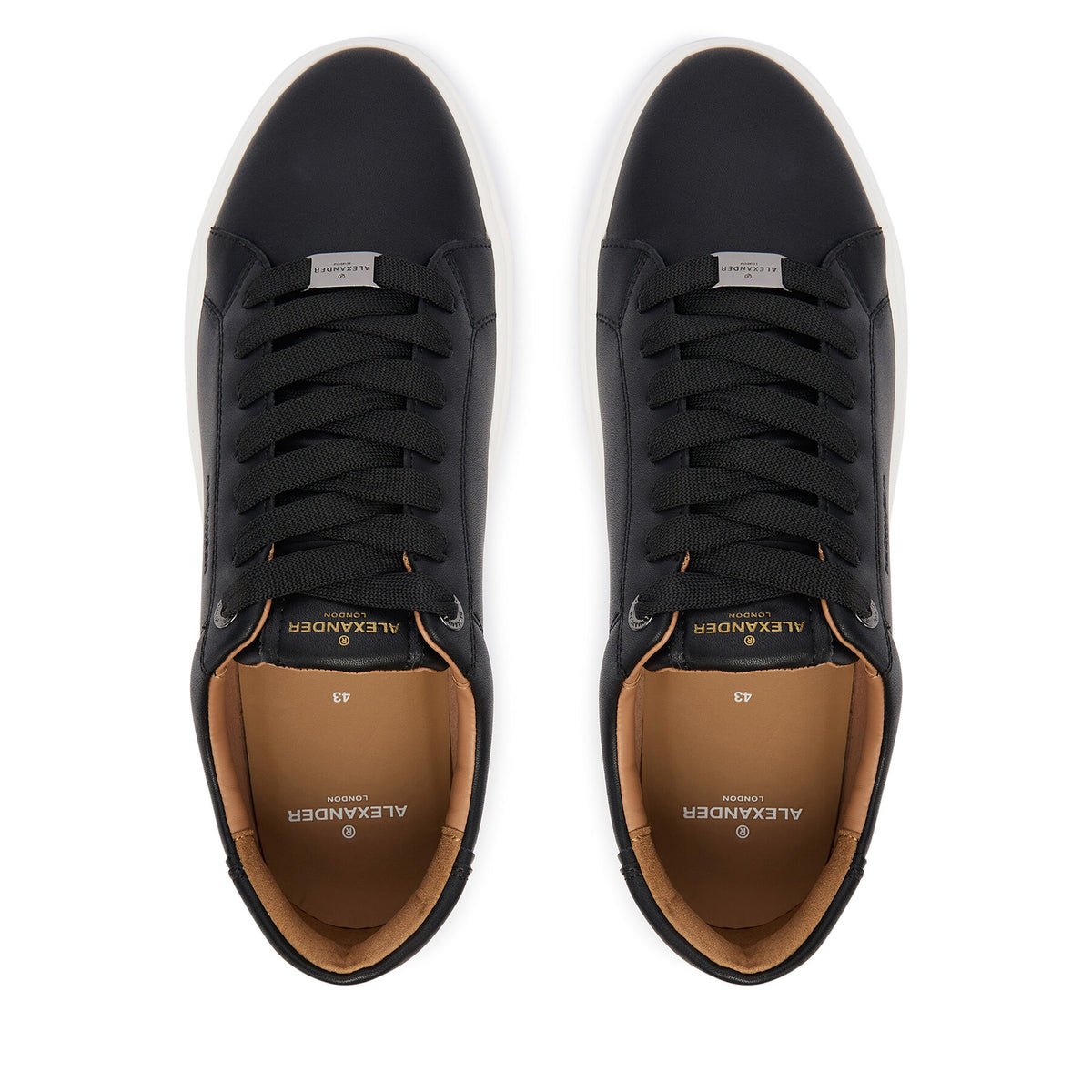 Alexander Smith Сникърси London ALBCLDM-9012-BLK Черен