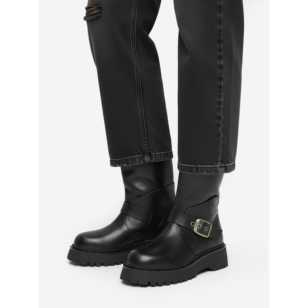 G-Star Raw Боти EO-BAHAR Черен