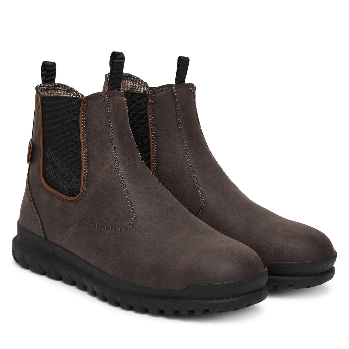 Aeronautica Militare Боти тип челси 252SC0316UCT04247 Тъмнокафяв