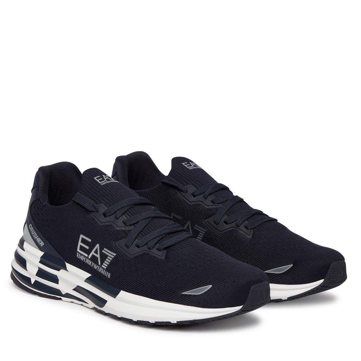 EA7 Emporio Armani Сникърси 7X000652 AF18639 MB302 Черен