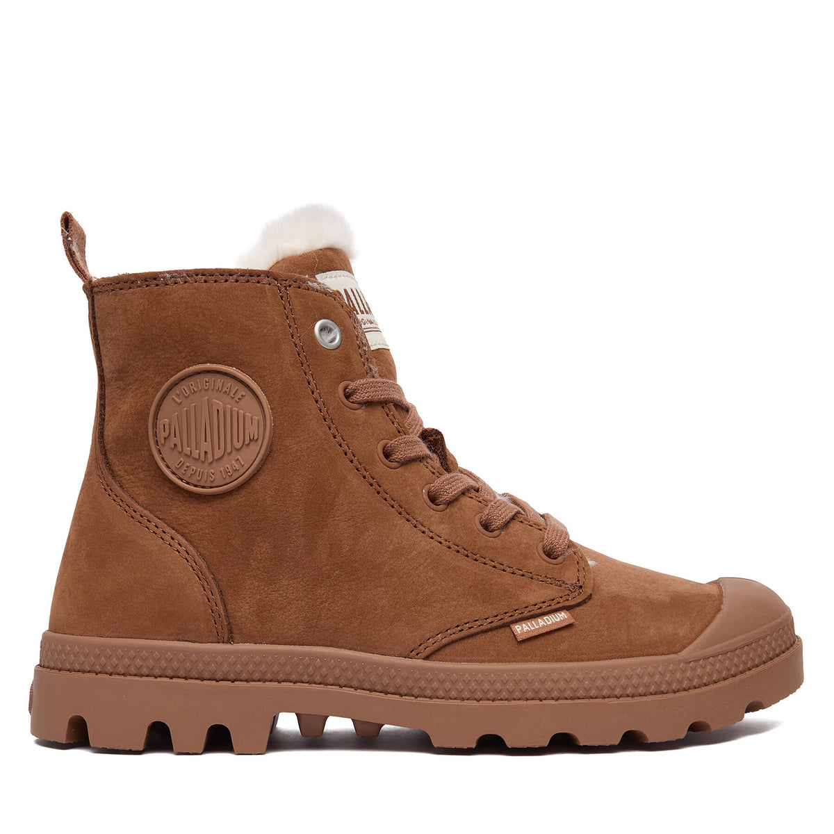 Palladium Туристически oбувки Pampa Hi Zip Wl 95982-291-M Кафяв