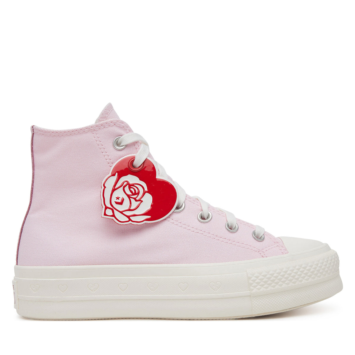 Converse Кецове Chuck Taylor All Star Lift Platform Hearts A13652C Розов