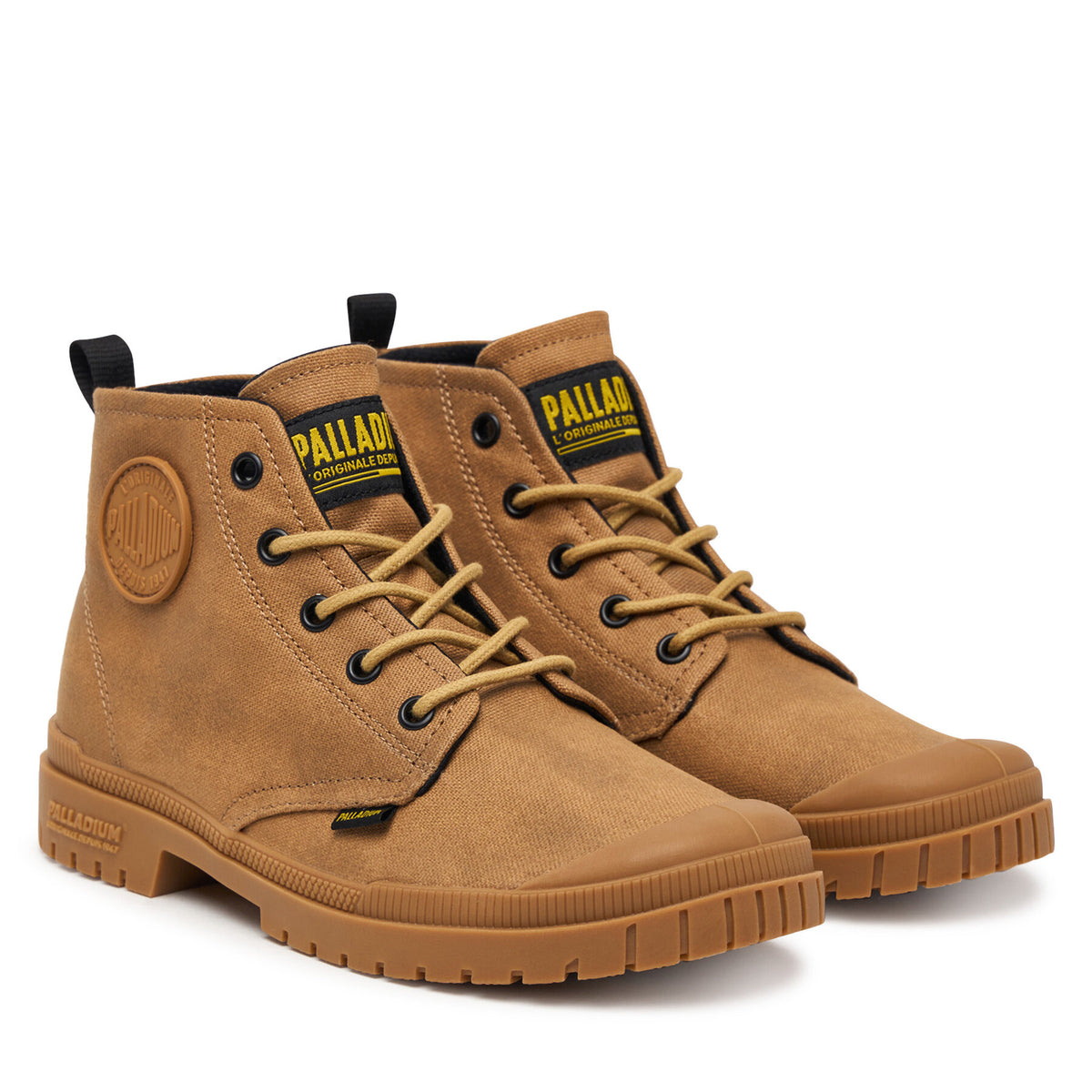 Palladium Туристически oбувки Pampa Sp20 Hi Wax 74388-209-M Кафяв