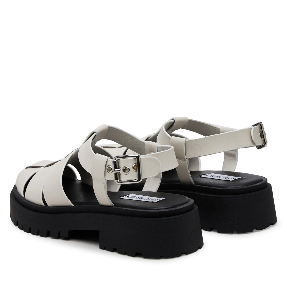 Steve Madden Сандали Market SM11003808 Бял