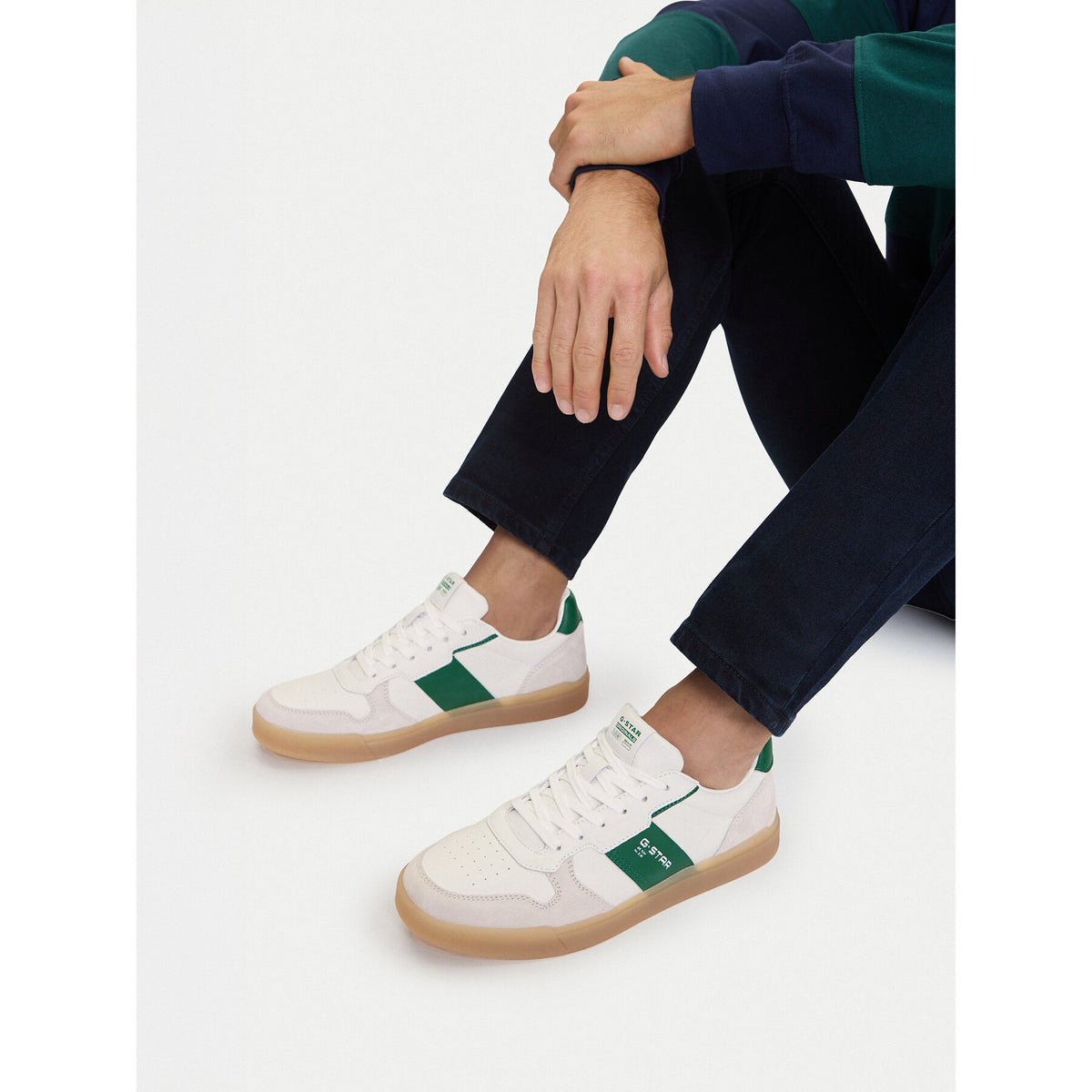 G-Star Raw Сникърси EO-SANDER-03 Бял