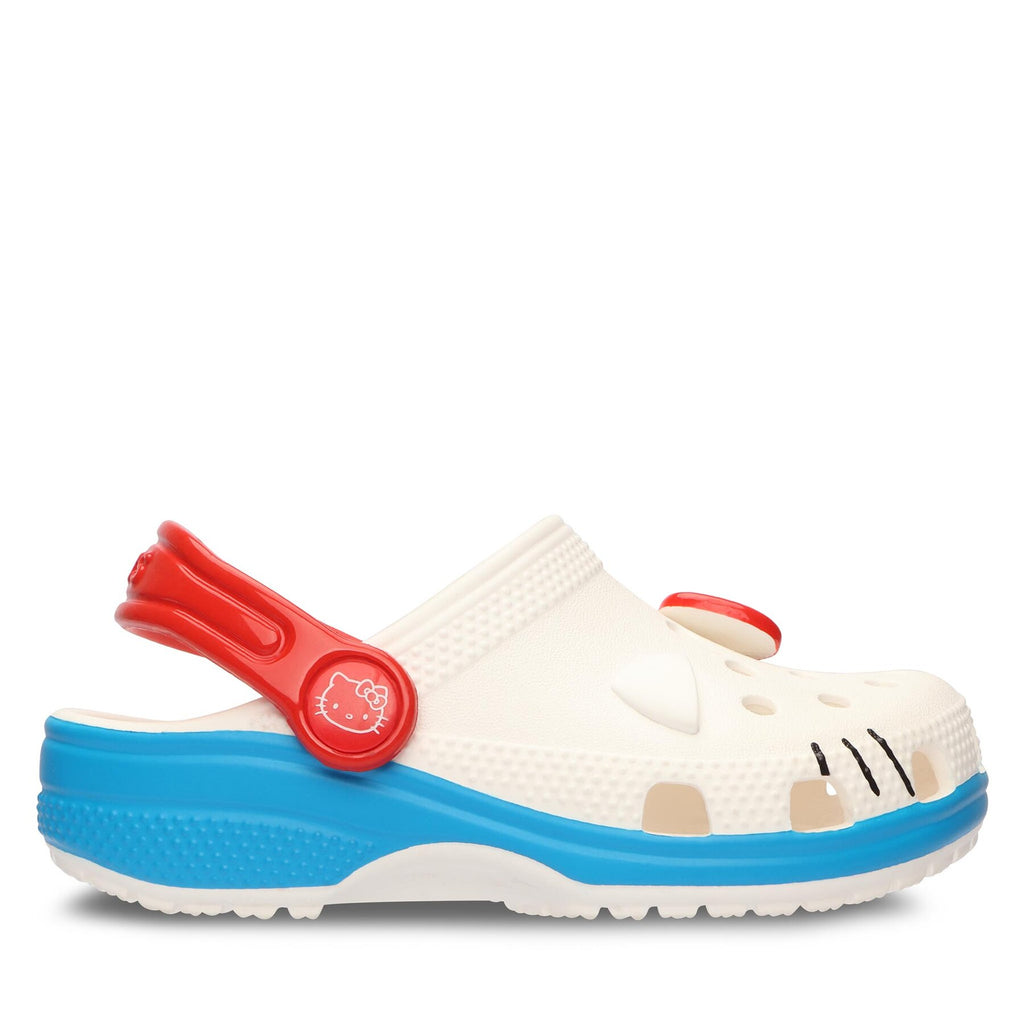 Crocs Чехли Hello Kitty Iam Classic Clog T 209469 Бял