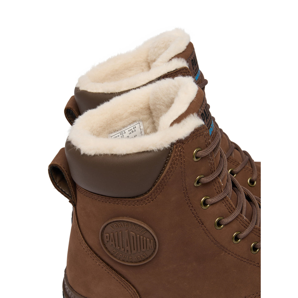 Palladium Туристически oбувки Pampa Sport Cuff Wps 72992-291-M Тъмнокафяв