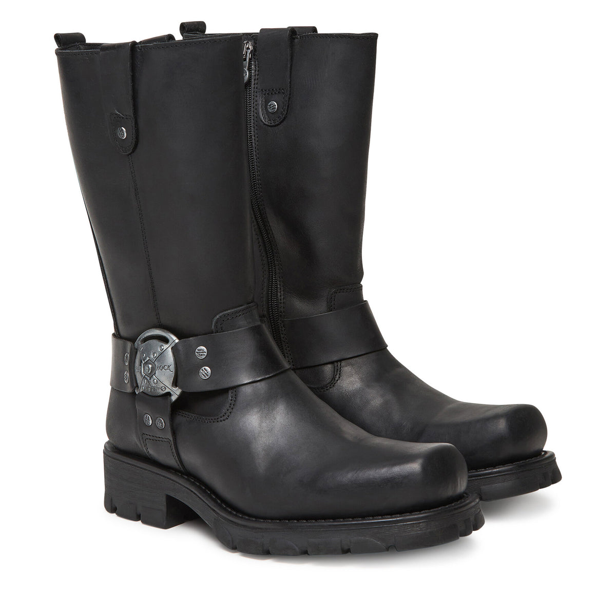 NEW ROCK Ботуши M-7610-S1 Черен