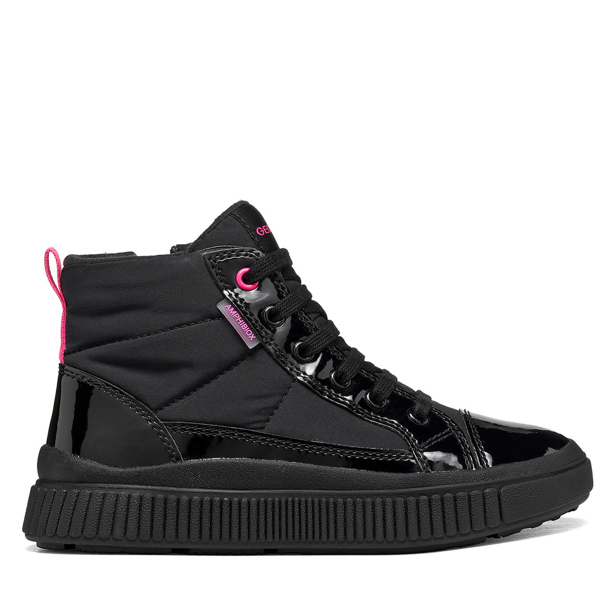 Geox Зимни обувки J Laquinny Girl B Abx J661JA 0HHFU C9B8L M Черен