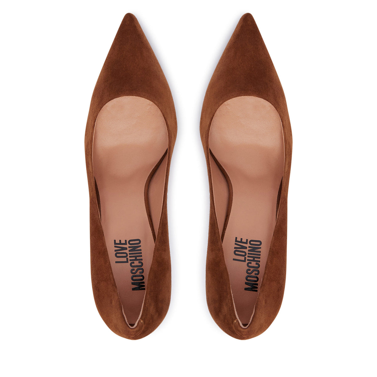 LOVE MOSCHINO Обувки на ток JA10459G0PJA0210 Кафяв