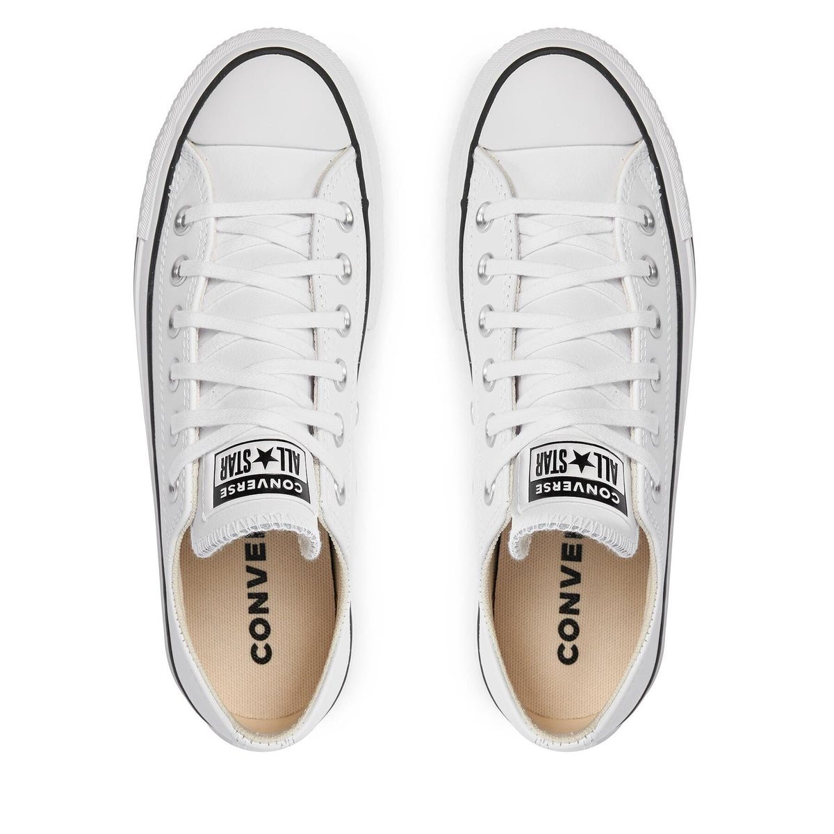 Converse Кецове Chuck Taylor All Star Lift Clean Ox 561680C Бял