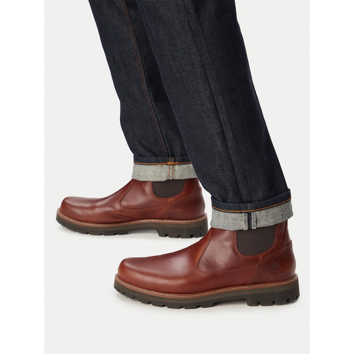Timberland Боти тип челси Britton Road Chelsea TB0A6A4WA1G1 Кафяв