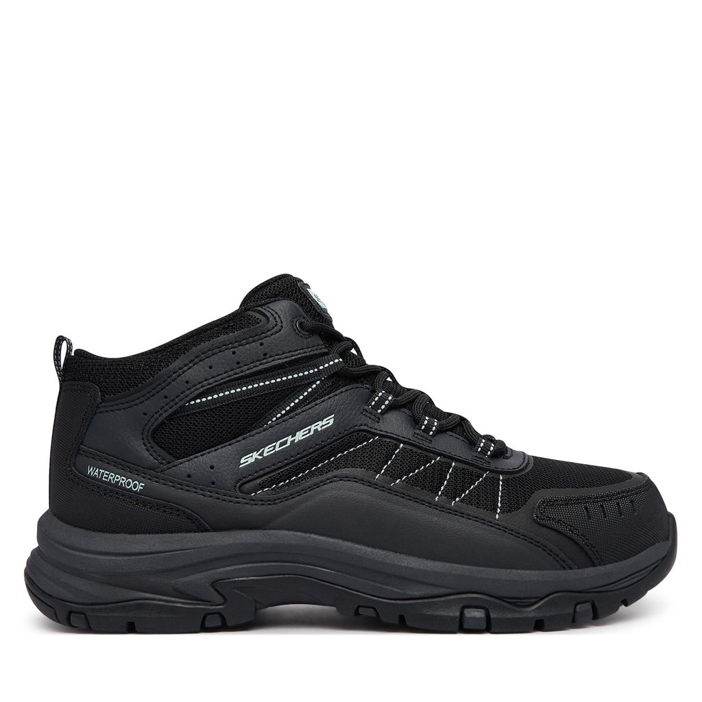 Skechers Туристически Waterproof Relaxed Fit: Trego - Ashaway 180336/BKCC Черен