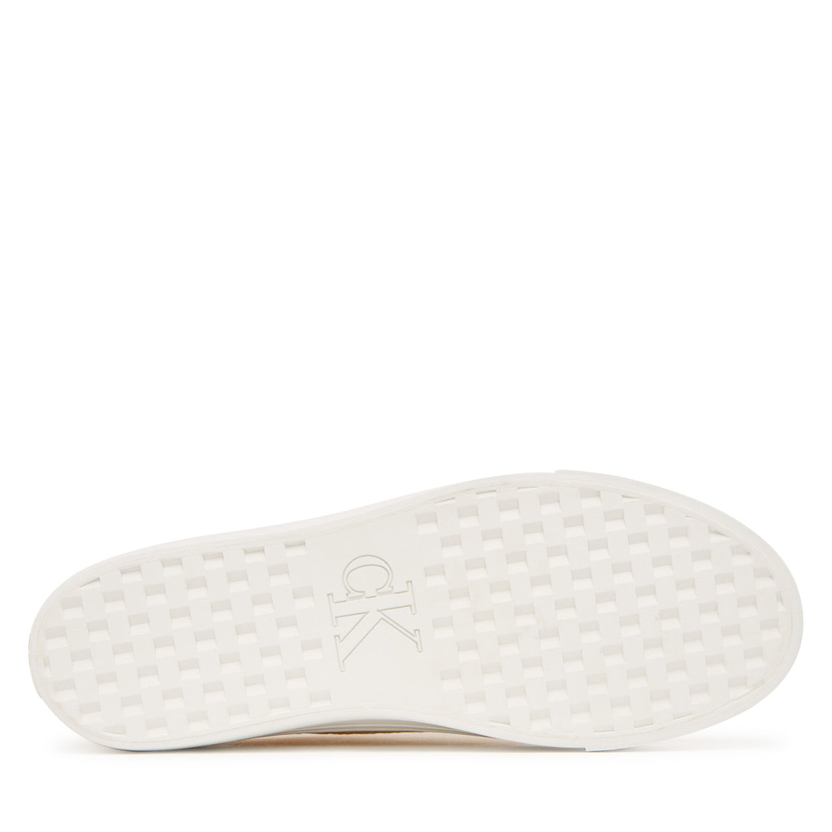 Calvin Klein Сникърси Vulc Flatf Laceup Jaq Aop HW0HW03265 Светложълт