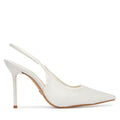 Aldo Обувки на ток Pearlescent 14296114 Бял