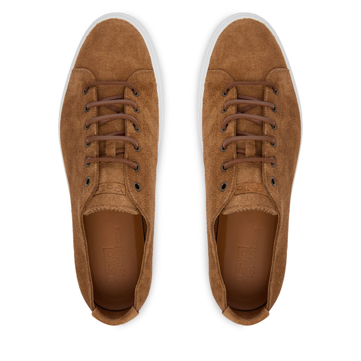 Polo Ralph Lauren Сникърси Jr Lux Decon Sk 809P07624001 Кафяв