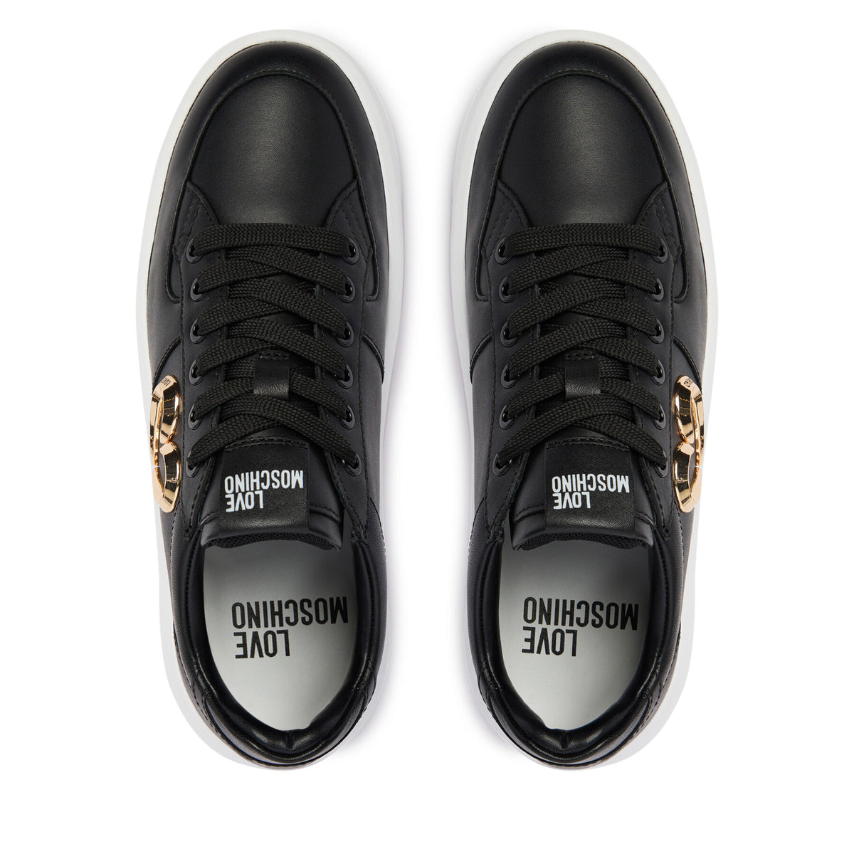 LOVE MOSCHINO Сникърси JA15485G0OIA0000 Черен