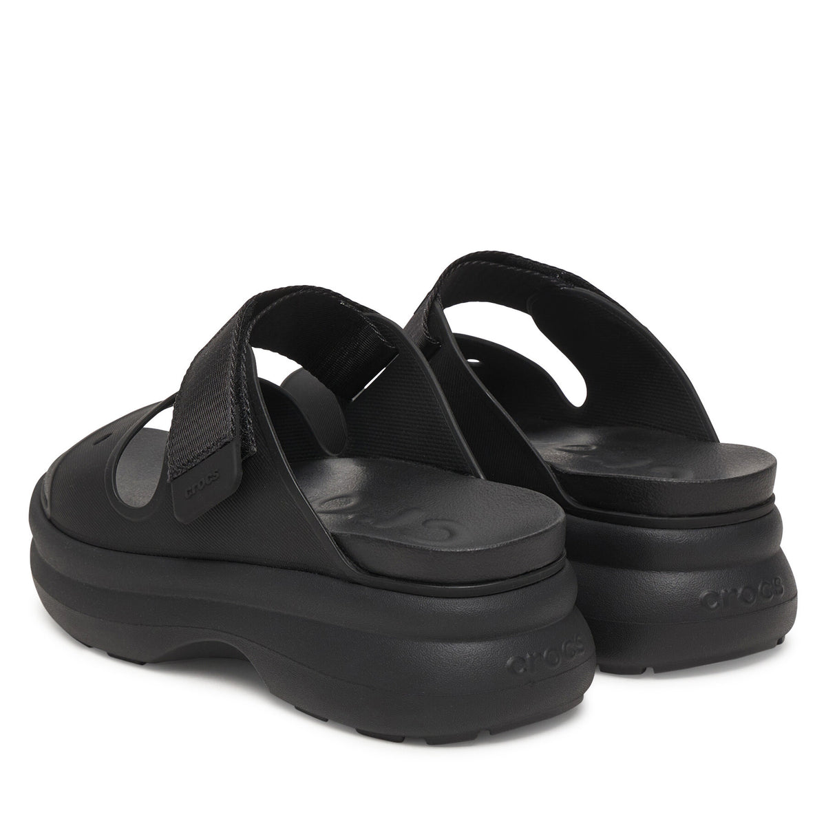 Crocs Чехли Soho Two Strap Sandal 212861 Черен