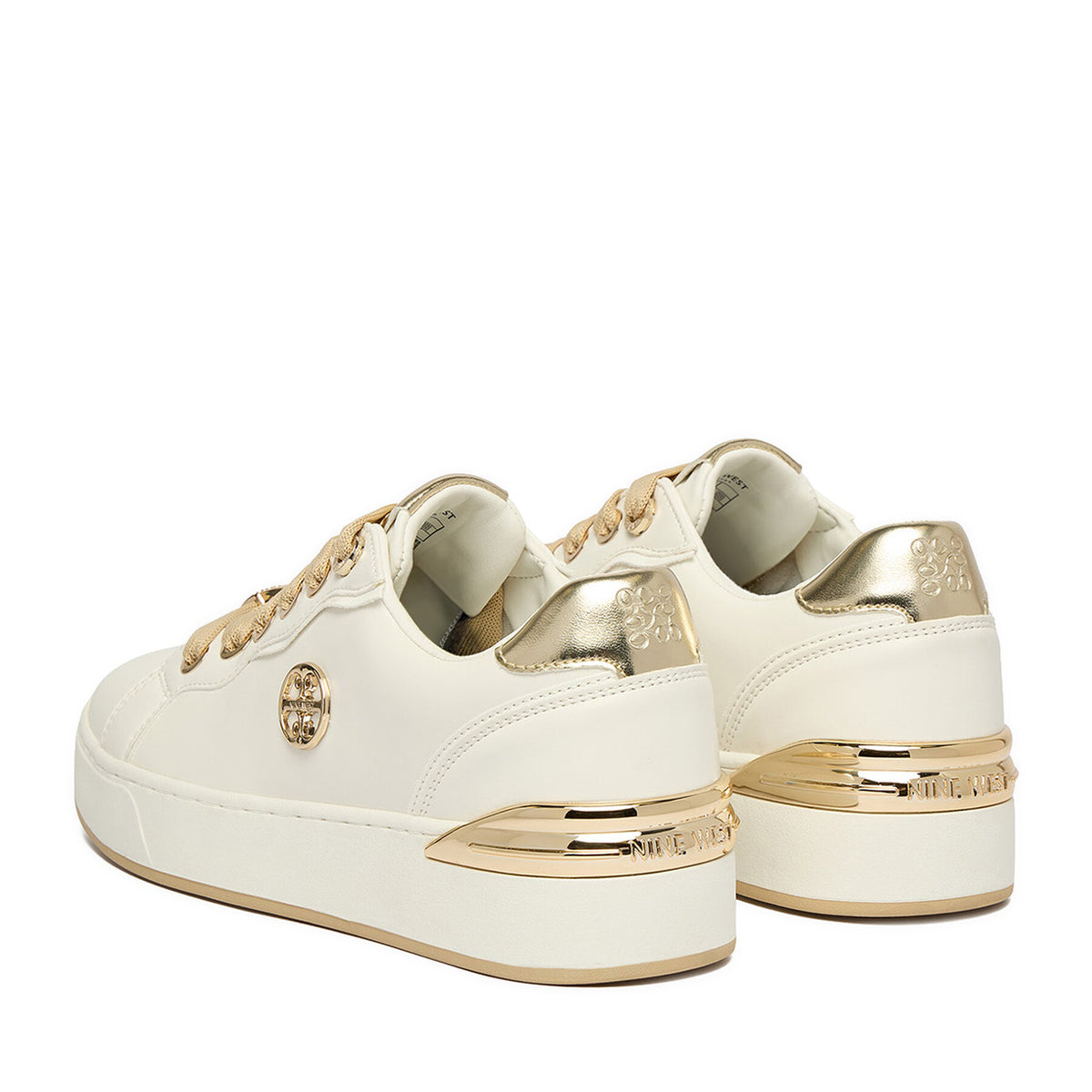 Nine West Сникърси EO-SS26-3C605 Бял